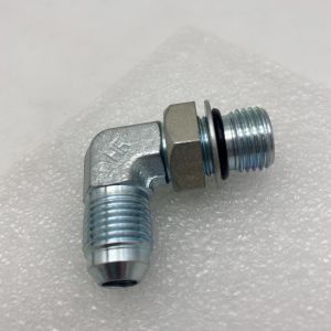 China 1JO9-05-04OG 90 Degree Elbow Jic Hose Fittings Male To SAE O Ring Boss L Series on sale