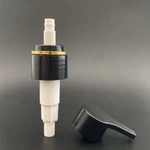 2cc 4cc Output Ribbed Screw Cap Lotion Dispenser Pump for White Shampoo and Body