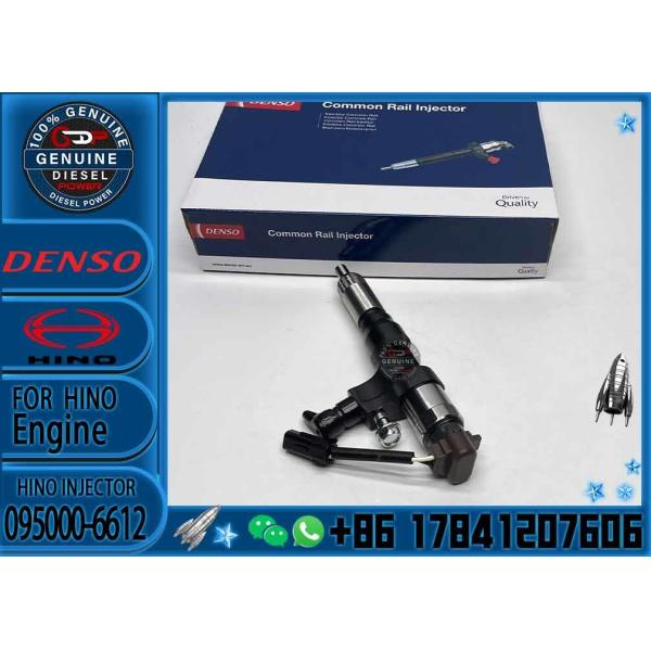 Quality Fuel Injector Assembly 095000-6613 095000-6612 Diesel Engine Fuel Injector 23670-E0020 For HINO J05E wholesale