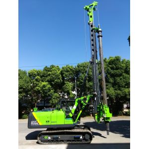 Rotary Piling Rig For 28 m Drilling Depth 1m Dia Bored Pile Foundation 24 Ton