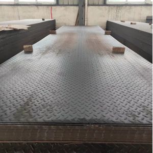 Hot Rolled Embossed Stainless Steel Checkered Plate Q235B Sheet Coil 20mm