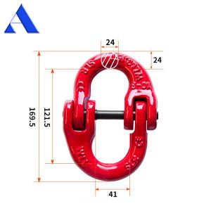 G80 12.5T Grade 80 Connecting Link Hammer Lock Chain Connector with Long-lasting