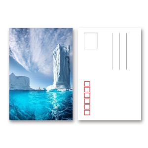 Lenticular Image Printing 3D Lenticular Postcard Personalized Design