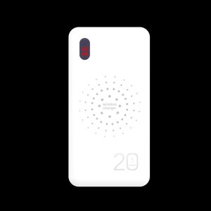 OEM Wireless Power Bank with Built-in 3-IN-1 Cable 20000mAh LED Display Type-C