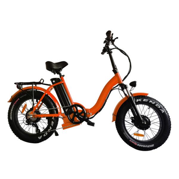Quality All Terrain Fat Tire Electric Bike Beach Cruiser  Long Range Off Road On Snow Winter wholesale