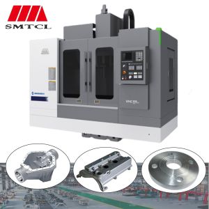 SMTCL VMC1100B 4 Axis CNC Milling Machine For Metals Fanuc Controllers 3 Axis