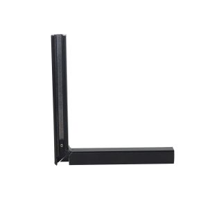 Tempered Glass Railing Handrails for Flooring Mounted Safety Balustrades