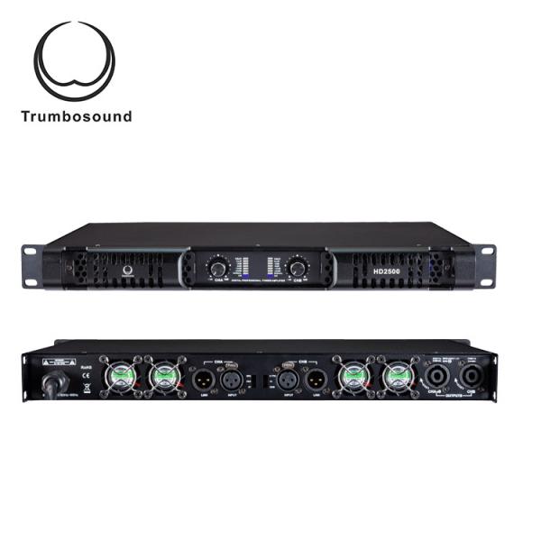 Class D amplifier professional power amplifier 2 channel amplifier 2x2500W