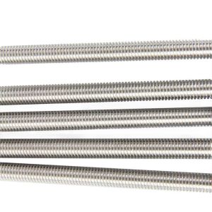 Silvery Carbon Steel Threaded Rod Superior Fastening Option For Various Applications