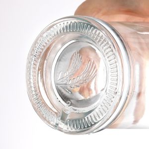 Custom Make 170ml 200ml 230ml 300ml Round Clear Glass Bottle for Fruit Wine