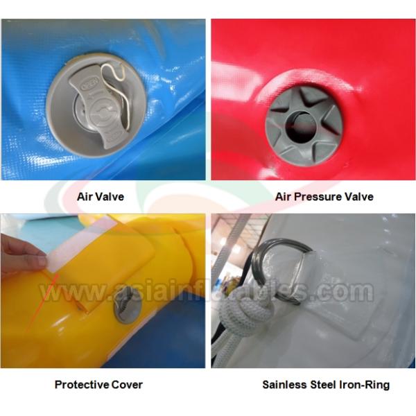 4 Passangers Inflatable Water Ski Tubes Towable Water Surfboard Platform For Beach