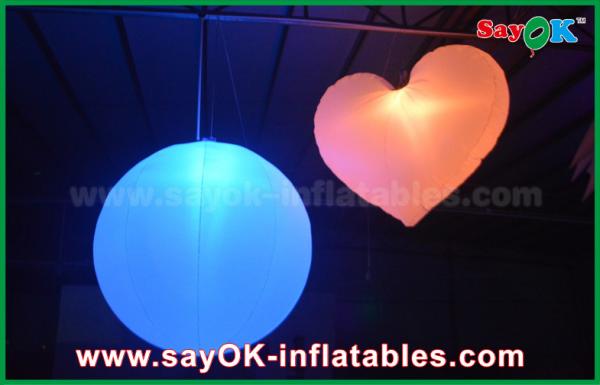 Quality Flower Ball Light Inflatable Lighting Decoration For Stage Background wholesale