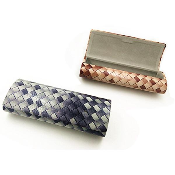 Optical / Reading Eyelasses Packaging Case Pu Metal Glasses Case
