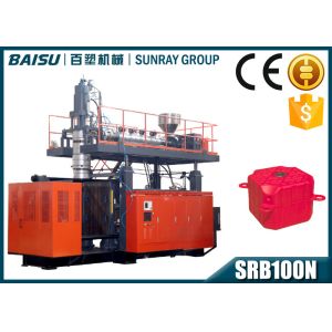 Single Panel Floater HDPE Blow Moulding Machine / Automatic Plastic Drum Making