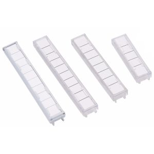 Cheap 10 Pair Krone Module Label Holder , LSA Hinged Label Holder For Telecommunication YH-6089 2 015-01 for sale