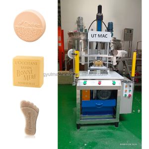 Hydraulic 550 Soap Making Moulding Machine with Transparent Film Packing and