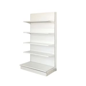 Convenience store gondola shelving cigarette display racks
