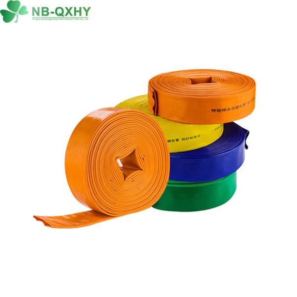 Quality Watering Irrigation PVC Layflat Hose Customize Flexible Water Pump Hose 3/4"-16" Inch wholesale