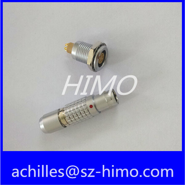 Push Pull Self Locking Quick Splice Automotive Connector Interchangable For LEMO