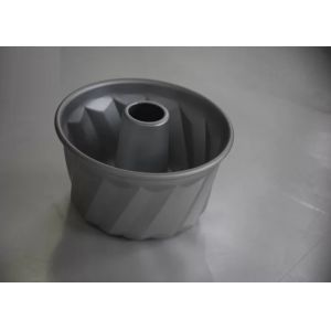 Foodservice NSF Glazed Aluminum Fluted Bundt Cake Pan