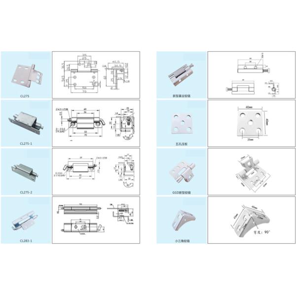Butt Hinge Supplier Customized Color Size Heavy Door 2BB 4BB Bearing Stainless Steel Door Hinge