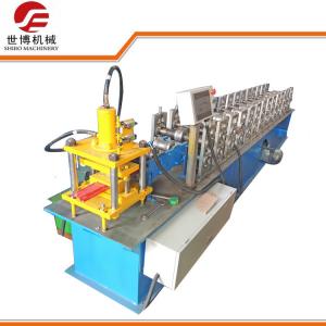PLC Controlled Metal Slat Roller Shutter Door Roll Forming Making Machinery