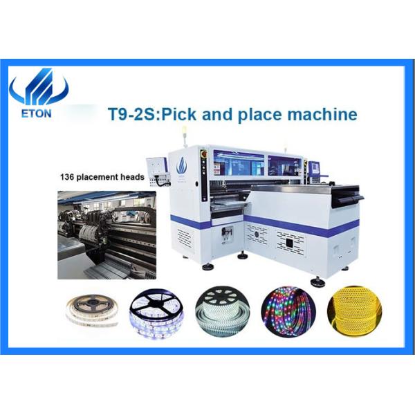 0603 Components Automatic PCB Mounting Machine T9-2S 500000 CPH for Roll to Roll