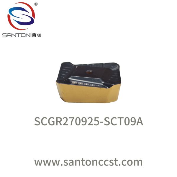 Heavy Duty Carbide Milling Inserts Optimized for Tough Metal Cutting Application