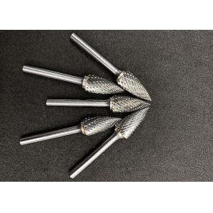 Cylinder Double Cut Carbide Burr Uncoated Tungsten Rotary Deburring Tool