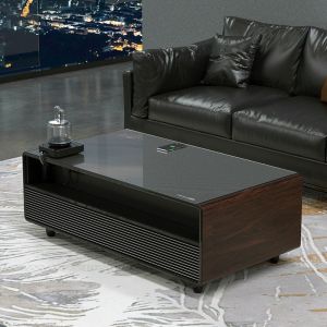 Living Room Furniture Modern Smart Refrigerator Sofa with Dual Speakers and USB