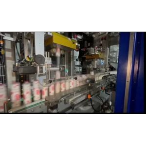 Automatic Sleeve Labeling Machine 32000 BPH for Bottles and Cans