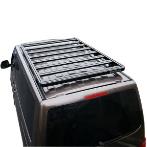 China 29kg Aluminium Alloy Roof Rack for VW Multivan Black Powder Coated Roof Rack Cargo on sale