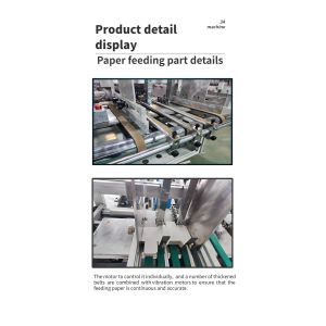 800mm Gluing Machine for Pasting Lock Bottom Folders and Box Folding SHH 800AG-2