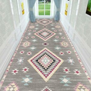 Chinese Style Corridor Runner Rug Hallway Carpet Runners Non Slip