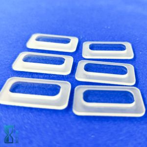 Customized Quartz Plate Step Sheet With High Precision And Punching Processing