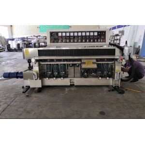 Glass Straight Line Edging Machine Polishing Machine 9 Spindle for Horizontal