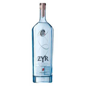 Premium Glass Empty Vodka Bottle ZYR With Screen Printing 1000ml Vodka Bottle