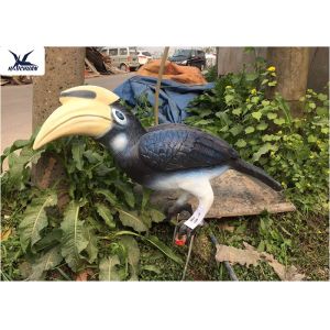 Cheap Birds Artificial Statues Animatronic Animals For Decoration / Handmade And Assembling for sale