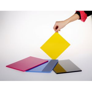 Colored Polycarbonate Solid Sheet Roofing Panel PC Size Customized 4x8ft