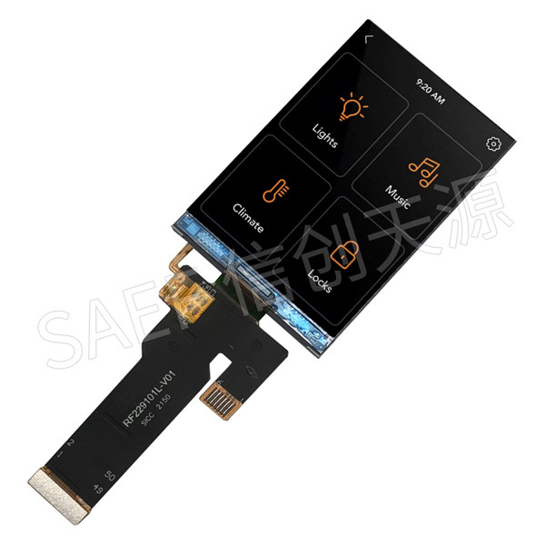 Quality High PPI IPS TFT LCD 344x476 2.29" Inch ST77903 8bits RGB Interface wholesale