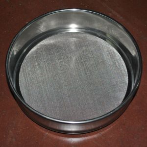 Laboratory Wire Mesh Sieve , 10 30 50 60 80 Micron Stainless Steel Fine Mesh