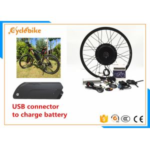 China Fastest Rear Wheel Electric Bike Conversion Kit With Battery 48v on sale
