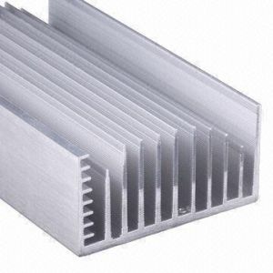 Mill Finished Aluminum Heatsink Extrusion Profiles Led Lamp / Light With CNC