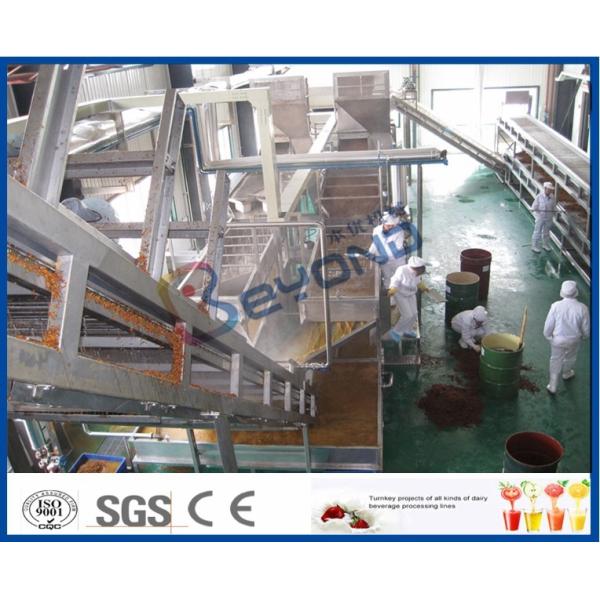 Apple / Pear Juice Fruit Processing Equipment For Juice Processing Line