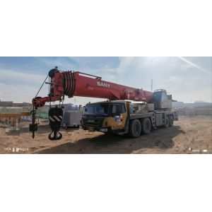 2021 Sany Second hand 80t truck 80E6mounted hydraulic crane