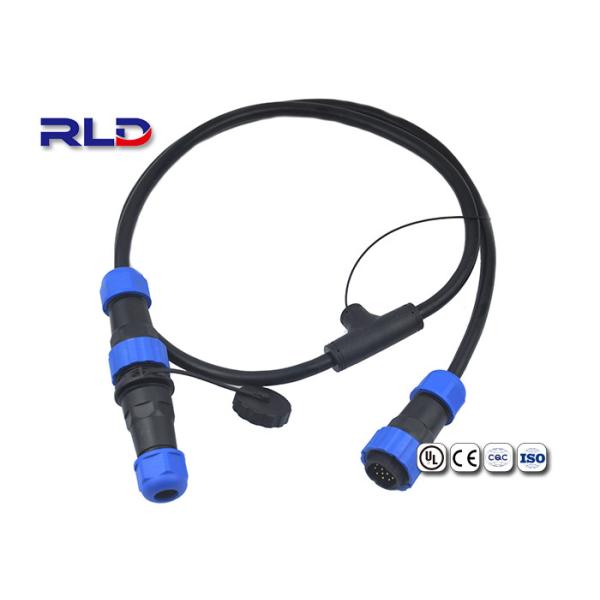 Quality 4 5 6 7 9 Pin Female Waterproof SP13 Connector For LED Lighting wholesale