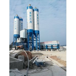 Hzs60 Factory Supply Mixer 60m3/H Portable Mobile Concrete Batching Mixing Plant