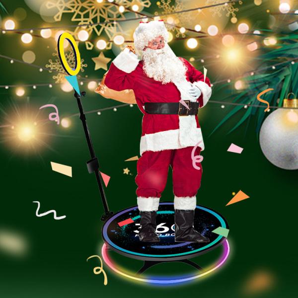 Quality 360 Camera Photo Booth With Led Screen And Stable Material wholesale