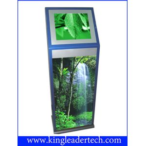 Healthcare Floor Standing Touch Screen Kiosk Customizable For Medical Facilities