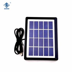 China 5V Portable Mini Outdoor Camping Solar Panel ZW-1.3W-5VM Mini Home Solar Power Charger System 1.3W on sale